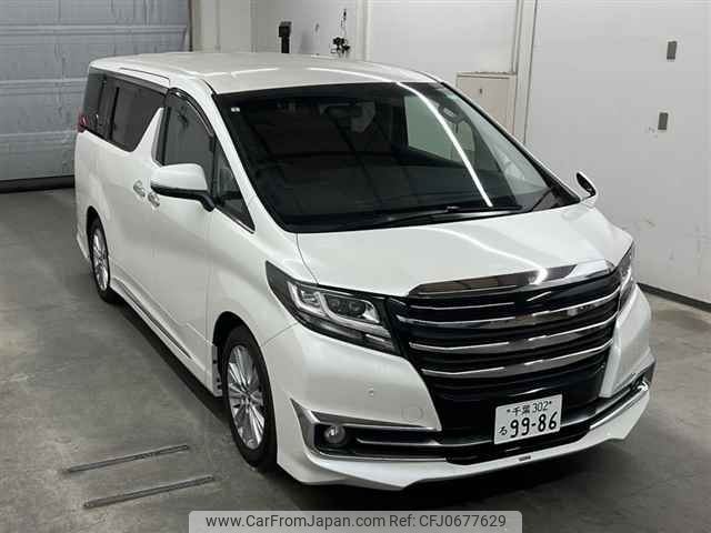 toyota alphard 2015 -TOYOTA 【千葉 302ナ9986】--Alphard AGH30W-0012654---TOYOTA 【千葉 302ナ9986】--Alphard AGH30W-0012654- image 1