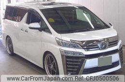 toyota vellfire 2018 quick_quick_DBA-AGH30W_0180587