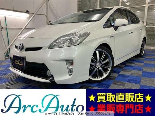 toyota prius 2014 -TOYOTA 【愛媛 334ﾘ 516】--Prius DAA-ZVW30--ZVW30-5729774---TOYOTA 【愛媛 334ﾘ 516】--Prius DAA-ZVW30--ZVW30-5729774- image 1