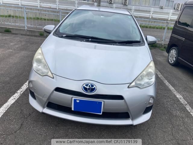 toyota aqua 2012 -TOYOTA--AQUA DAA-NHP10--NHP10-2061400---TOYOTA--AQUA DAA-NHP10--NHP10-2061400- image 1
