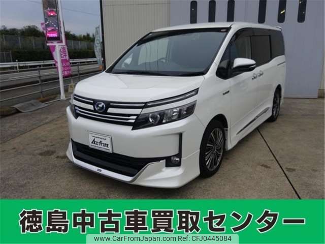 toyota voxy 2014 -TOYOTA 【岡山 537ﾕ5678】--Voxy DAA-ZWR80G--ZWR80-0058510---TOYOTA 【岡山 537ﾕ5678】--Voxy DAA-ZWR80G--ZWR80-0058510- image 1