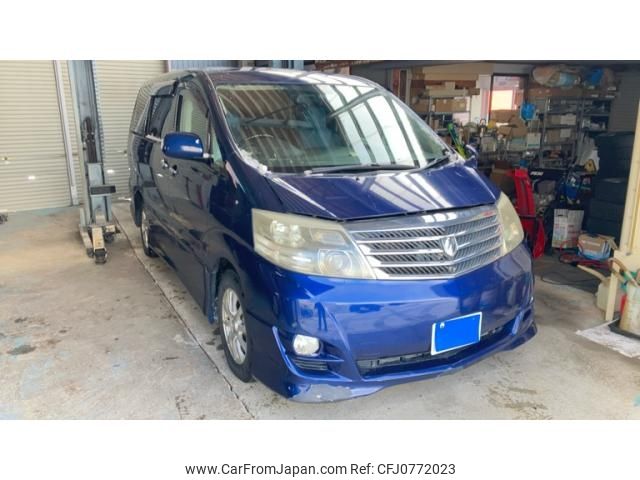 toyota alphard 2006 -TOYOTA--Alphard DBA-ANH15W--ANH15-0035105---TOYOTA--Alphard DBA-ANH15W--ANH15-0035105- image 1