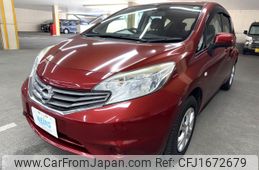 nissan note 2012 CFJ1672679