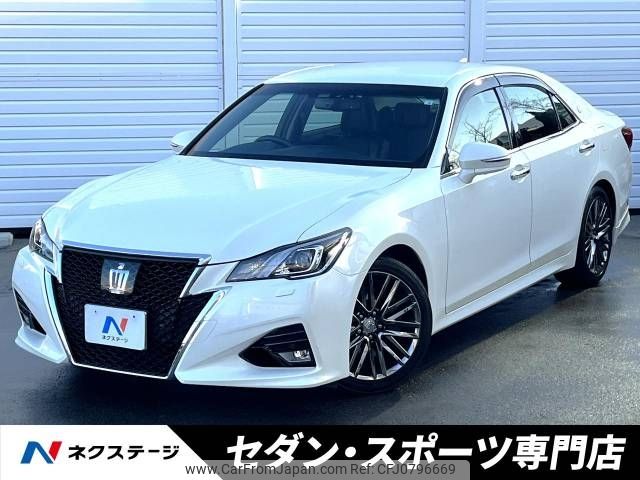 toyota crown 2016 -TOYOTA--Crown DBA-GRS214--GRS214-6005568---TOYOTA--Crown DBA-GRS214--GRS214-6005568- image 1