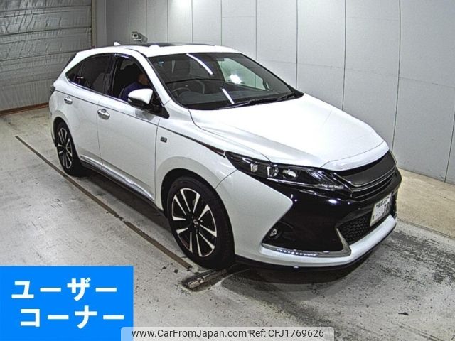 toyota harrier 2015 CFJ1769626 image 1