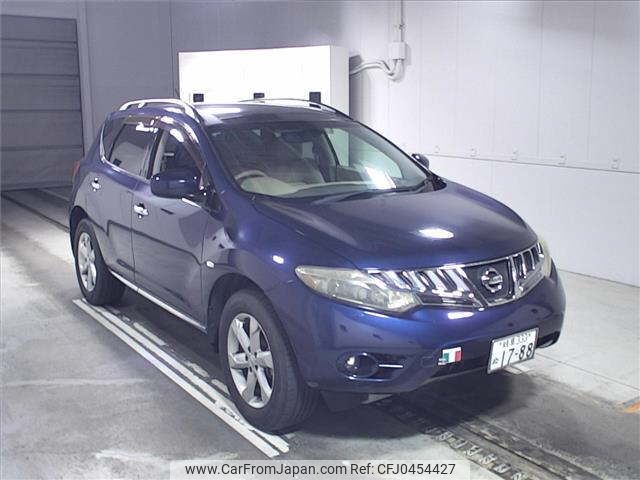 nissan murano 2009 -NISSAN 【岐阜 333ﾇ1788】--Murano TNZ51--004831---NISSAN 【岐阜 333ﾇ1788】--Murano TNZ51--004831- image 1