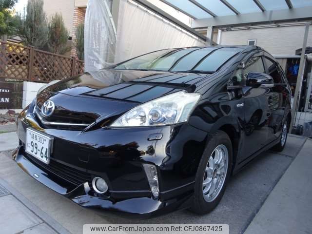 toyota prius-α 2012 -TOYOTA 【岐阜 303ﾆ9964】--Prius α DAA-ZVW41W--ZVW41-3177887---TOYOTA 【岐阜 303ﾆ9964】--Prius α DAA-ZVW41W--ZVW41-3177887- image 1