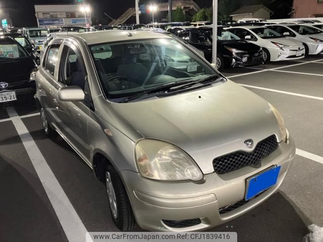 toyota vitz 2002 CFJ1839416 image 1