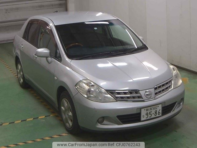 nissan tiida-latio 2008 -NISSAN 【新潟 502ﾅ9586】--Tiida Latio SC11--135748---NISSAN 【新潟 502ﾅ9586】--Tiida Latio SC11--135748- image 1