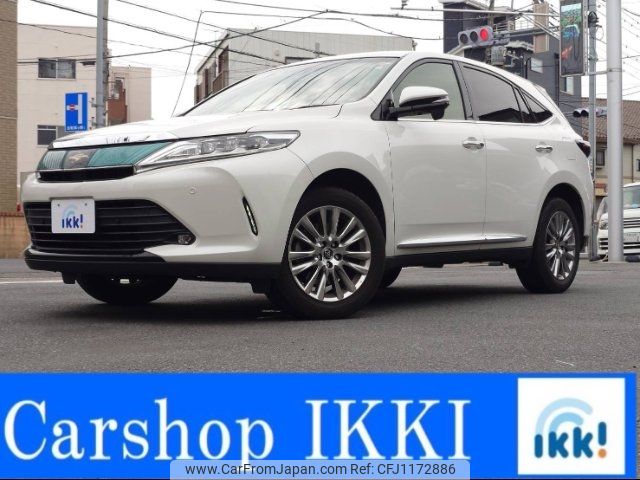 toyota harrier 2018 -TOYOTA 【練馬 302ﾅ6837】--Harrier ZSU60W--0147393---TOYOTA 【練馬 302ﾅ6837】--Harrier ZSU60W--0147393- image 1