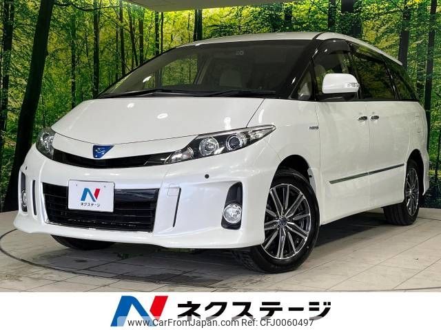 toyota estima-hybrid 2012 -TOYOTA--Estima Hybrid DAA-AHR20W--AHR20-7070733---TOYOTA--Estima Hybrid DAA-AHR20W--AHR20-7070733- image 1