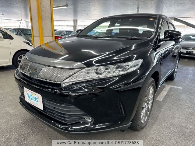 toyota harrier 2019 CFJ1778633 image 1