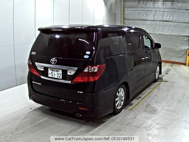 toyota alphard 2009 -TOYOTA 【福井 300ひ5132】--Alphard GGH20W--GGH20-8020729---TOYOTA 【福井 300ひ5132】--Alphard GGH20W--GGH20-8020729- image 2