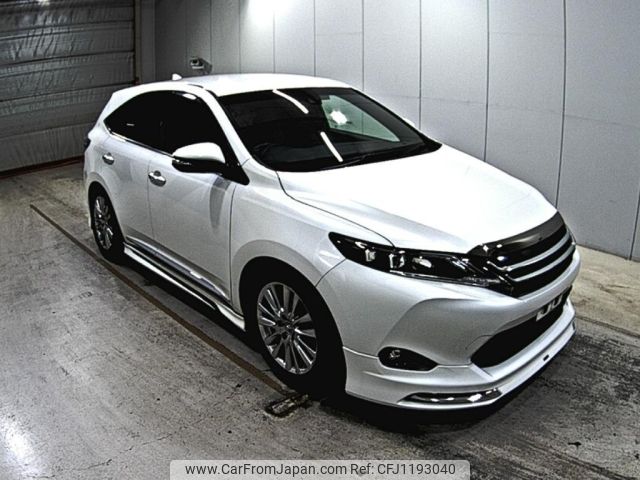 toyota harrier 2017 -TOYOTA--Harrier ZSU60W-0104113---TOYOTA--Harrier ZSU60W-0104113- image 1
