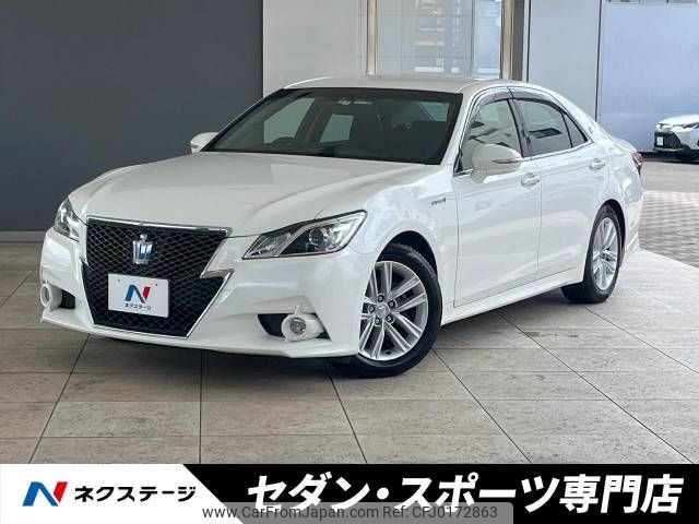 toyota crown 2013 -TOYOTA--Crown DAA-AWS210--AWS210-6040266---TOYOTA--Crown DAA-AWS210--AWS210-6040266- image 1