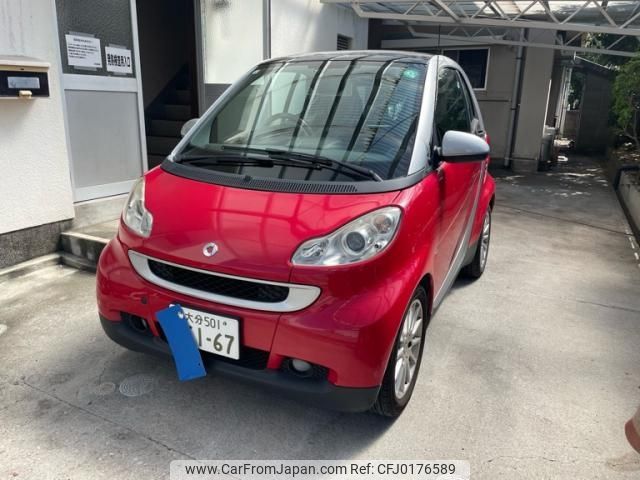 smart fortwo 2010 -SMART--Smart Fortwo CBA-451380--WME4513802K395216---SMART--Smart Fortwo CBA-451380--WME4513802K395216- image 1