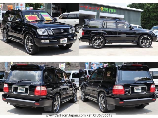 2001 Toyota Land Cruiser 100 GF-UZJ100W 4WD - Car Price $15,686 2001 Toyota Land Cruiser 100 GF-UZJ100W 4WD - Car Price $15,686