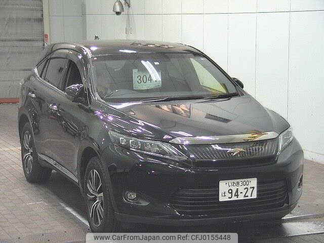 toyota harrier 2015 -TOYOTA--Harrier ZSU60W--0059912---TOYOTA--Harrier ZSU60W--0059912- image 1