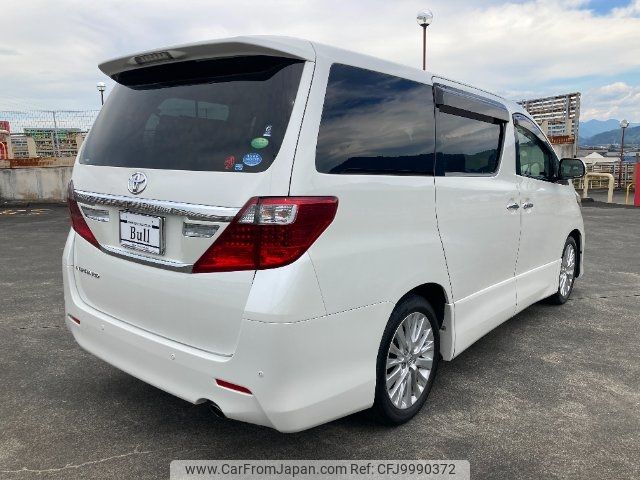 toyota alphard 2012 -TOYOTA 【静岡 332ﾑ1119】--Alphard ANH20W--8222237---TOYOTA 【静岡 332ﾑ1119】--Alphard ANH20W--8222237- image 2