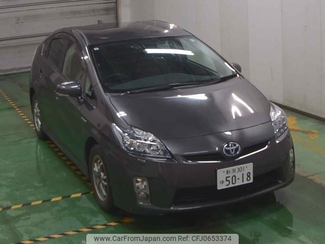 toyota prius 2011 -TOYOTA 【新潟 301ﾕ5018】--Prius ZVW30--5294245---TOYOTA 【新潟 301ﾕ5018】--Prius ZVW30--5294245- image 1