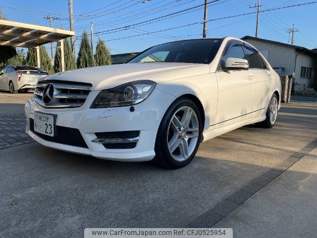 mercedes-benz c-class 2012 -MERCEDES-BENZ 【名変中 】--Benz C Class 204048--2A745627---MERCEDES-BENZ 【名変中 】--Benz C Class 204048--2A745627- image 1