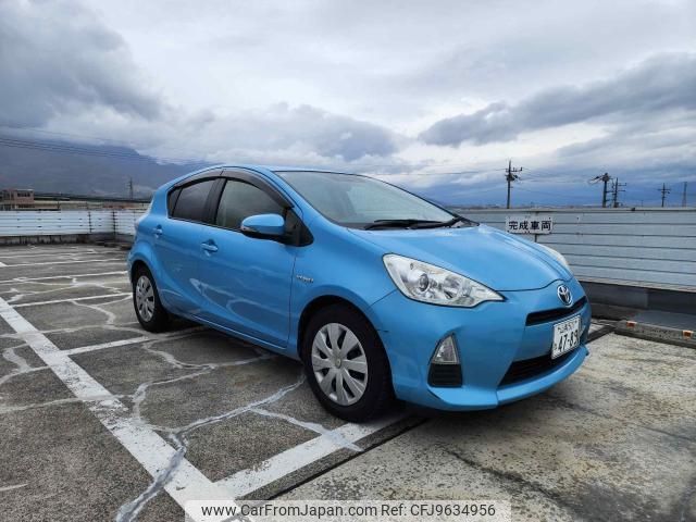 toyota aqua 2012 -TOYOTA 【山梨 501ﾅ4789】--AQUA NHP10--2059895---TOYOTA 【山梨 501ﾅ4789】--AQUA NHP10--2059895- image 1