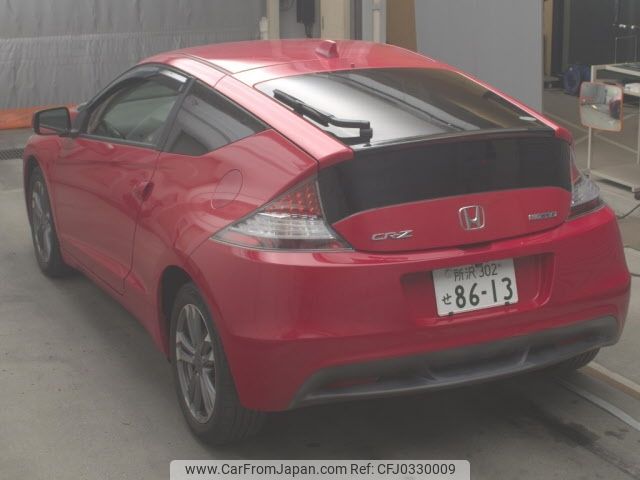 honda cr-z 2012 -HONDA 【所沢 302ｾ8613】--CR-Z ZF1-1102386---HONDA 【所沢 302ｾ8613】--CR-Z ZF1-1102386- image 2