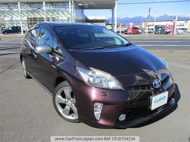 toyota prius 2013 -TOYOTA--Prius DAA-ZVW30--ZVW30-1616543---TOYOTA--Prius DAA-ZVW30--ZVW30-1616543- image 1