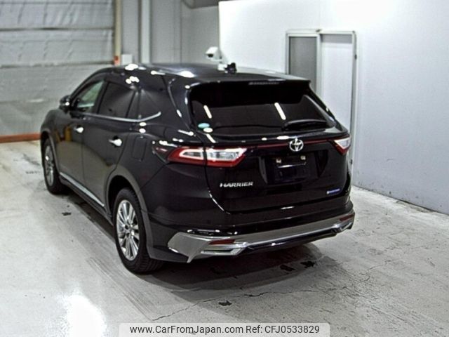 toyota harrier 2017 -TOYOTA--Harrier ZSU60W-0124662---TOYOTA--Harrier ZSU60W-0124662- image 2