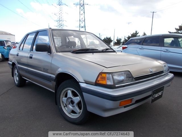 honda civic 1986 -HONDA--Civic E-AK--AK-1206544---HONDA--Civic E-AK--AK-1206544- image 1