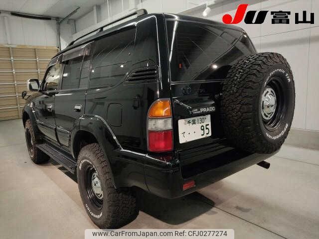 toyota land-cruiser-prado 1996 -TOYOTA 【千葉 130ﾃ95】--Land Cruiser Prado VZJ95W--VZJ95-0002458---TOYOTA 【千葉 130ﾃ95】--Land Cruiser Prado VZJ95W--VZJ95-0002458- image 2