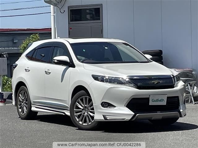 toyota harrier 2015 -TOYOTA--Harrier DBA-ZSU60W--ZSU60-0065835---TOYOTA--Harrier DBA-ZSU60W--ZSU60-0065835- image 1