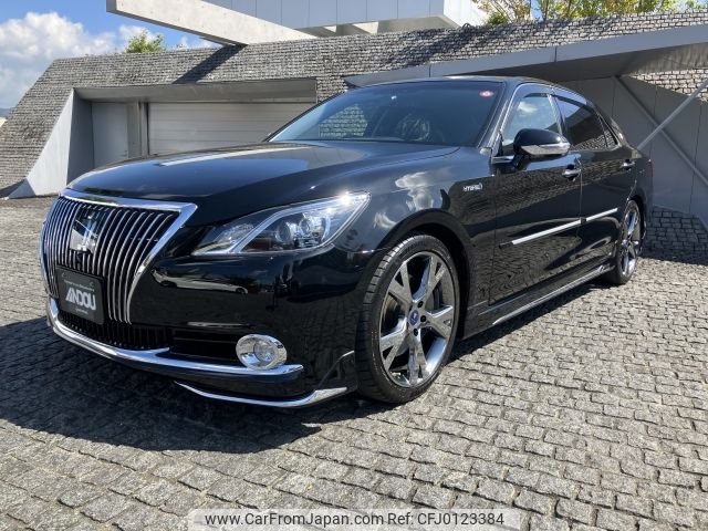 toyota crown-majesta 2015 -TOYOTA--Crown Majesta DAA-GWS214--GWS214-6009229---TOYOTA--Crown Majesta DAA-GWS214--GWS214-6009229- image 1