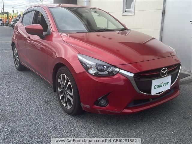 mazda demio 2015 -MAZDA--Demio LDA-DJ5FS--DJ5FS-134985---MAZDA--Demio LDA-DJ5FS--DJ5FS-134985- image 1