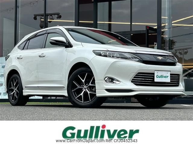 toyota harrier 2017 -TOYOTA--Harrier DBA-ZSU60W--ZSU60-0107378---TOYOTA--Harrier DBA-ZSU60W--ZSU60-0107378- image 1