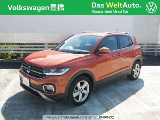 volkswagen t-cross 2021 -VOLKSWAGEN--VW T-Cross 3BA-C1DKR--WVGZZZC1ZNY004981---VOLKSWAGEN--VW T-Cross 3BA-C1DKR--WVGZZZC1ZNY004981- image 1