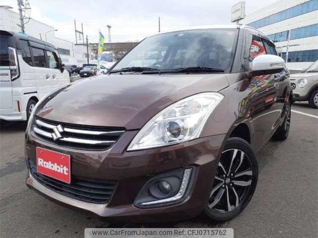 suzuki swift 2016 -SUZUKI 【盛岡 500ﾄ4225】--Swift DBA-ZD72S--ZD72S-313009---SUZUKI 【盛岡 500ﾄ4225】--Swift DBA-ZD72S--ZD72S-313009- image 1