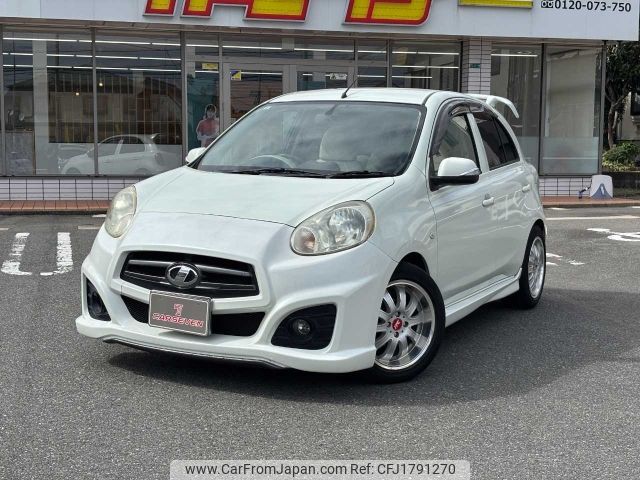 nissan march 2012 CFJ1791270 image 1