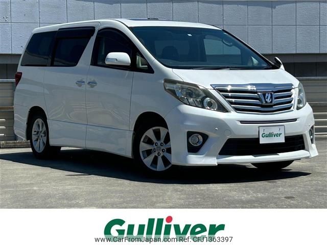 toyota alphard 2012 -TOYOTA--Alphard DBA-ANH20W--ANH20-8225538---TOYOTA--Alphard DBA-ANH20W--ANH20-8225538- image 1