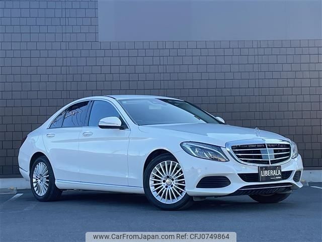 mercedes-benz c-class 2015 -MERCEDES-BENZ--Benz C Class RBA-205042C--WDD2050422R059607---MERCEDES-BENZ--Benz C Class RBA-205042C--WDD2050422R059607- image 1
