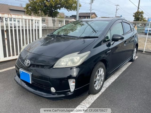 toyota prius 2013 -TOYOTA--Prius DAA-ZVW30--ZVW30-5590278---TOYOTA--Prius DAA-ZVW30--ZVW30-5590278- image 2