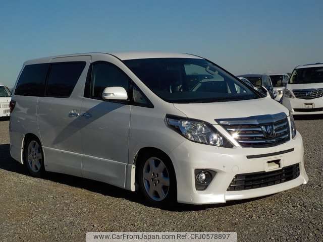 toyota alphard 2011 -TOYOTA--Alphard DBA-ANH20W--ANH20-8191455---TOYOTA--Alphard DBA-ANH20W--ANH20-8191455- image 1