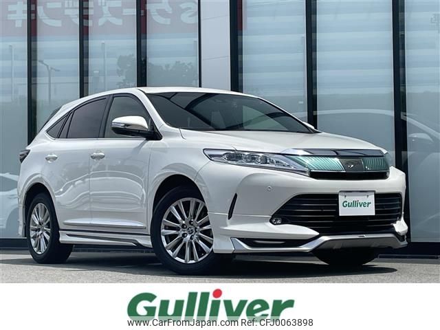 toyota harrier 2018 -TOYOTA--Harrier DBA-ZSU60W--ZSU60-0145676---TOYOTA--Harrier DBA-ZSU60W--ZSU60-0145676- image 1