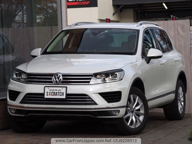 volkswagen touareg 2015 -VOLKSWAGEN--VW Touareg DBA-7PCGRA--WVGZZZ7PZFD017391---VOLKSWAGEN--VW Touareg DBA-7PCGRA--WVGZZZ7PZFD017391- image 1