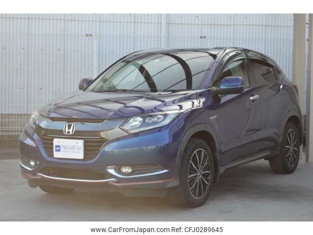 honda vezel 2015 -HONDA 【姫路 300ﾗ8611】--VEZEL DAA-RU4--RU4-1100205---HONDA 【姫路 300ﾗ8611】--VEZEL DAA-RU4--RU4-1100205- image 1