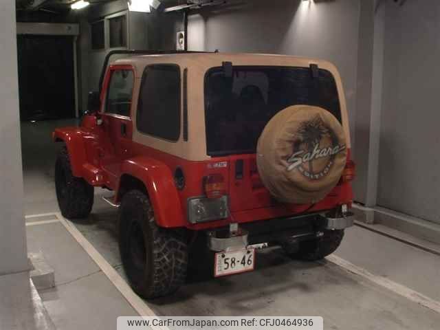 chrysler jeep-wrangler 2000 -CHRYSLER--Jeep Wrangler TJ40S-XP480944---CHRYSLER--Jeep Wrangler TJ40S-XP480944- image 2