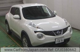 nissan juke 2014 -NISSAN 【新潟 301ｾ5891】--Juke YF15--310950---NISSAN 【新潟 301ｾ5891】--Juke YF15--310950-