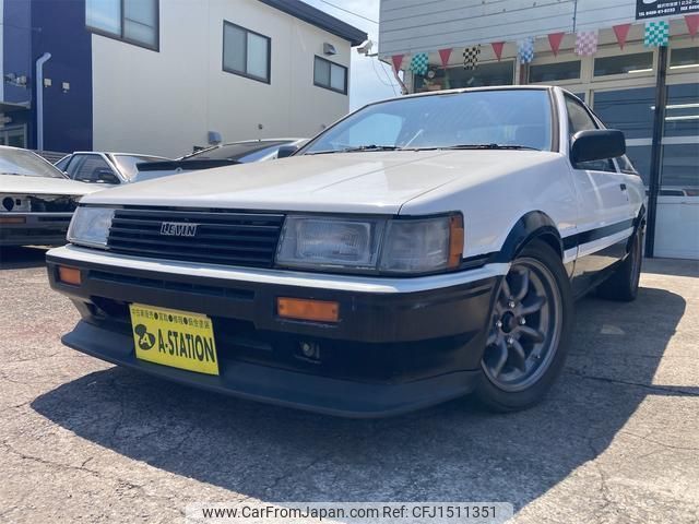 toyota corolla-levin 1985 CFJ1511351 image 1