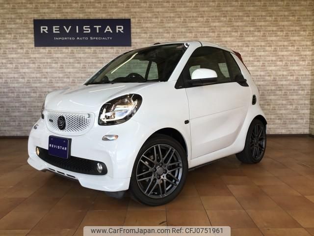 smart fortwo-convertible 2017 quick_quick_DBA-453444_WME4534442K229563 image 1