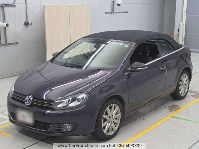 volkswagen golf-convertible 2012 -VOLKSWAGEN--VW Golf Cabriolet DBA-1KCAVK--WVWZZZ1KZCK018069---VOLKSWAGEN--VW Golf Cabriolet DBA-1KCAVK--WVWZZZ1KZCK018069- image 1